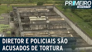 Policiais penais e diretor de presídio são acusados de torturar detentos Primeiro Impacto211022 [upl. by Aisekal]