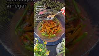 Instant green chilly achar [upl. by Milone638]