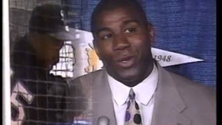 Magic Johnson Lakers Coaching 1994 [upl. by Kenway614]