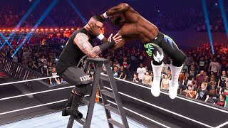 WWE 2K24 MyRISE  TLC Match For The WWE Championship [upl. by Fulmer]