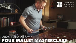 Vic Firth Artist Performance  TMEA 202425 All State Percussion Audition Masterclass Four Mallets [upl. by Achorn294]