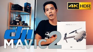 DJI MAVIC 2 PRO vs ZOOM Total UNBOXING  KHMER [upl. by Adiuqal]