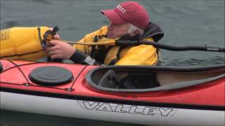 Kayak Paddle Float Self Rescue [upl. by Strickler]