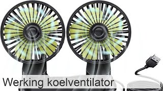 Werking koelventilator  Auto 24 kaarten [upl. by Iramat6]