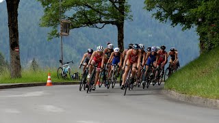 Kitzbühel Triathlon 2024  Schwimmen Radfahren und Laufen am Schwarzsee [upl. by Ised]