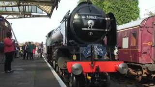 60163 TORNADO AT LOUGHBOROUGH STEAM GALA [upl. by Hailey]