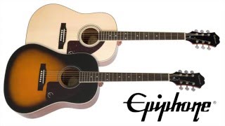 The Epiphone AJ220S SolidTop Acoustic [upl. by Ateuqirne]