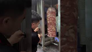 Treo cây thịt kebab  Canh Kebab canhkebab food kebab sunriseskebab [upl. by Sashenka]