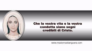 Madonna di Anguera La fede è la forza che dona il coraggio e aiuta a perseverare [upl. by Kamp]