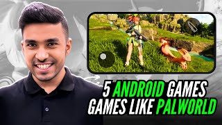 5 GAMES LIKE PALWORLD MOBILE ON ANDROID amp IOS 2024 [upl. by Tenay126]