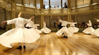 The Sufi Whirling Dervishes  Istanbul Turkey [upl. by Aelem]