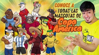 Conoce todas las Mascotas de la Copa América [upl. by Wolf553]