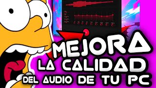 😱 ¿Cómo mejorar la calidad de sonido de mi pc Windows 11 10 8 2024 🔥 [upl. by Palma]