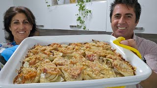 Finocchi gratinati al forno con prosciutto e formaggio  Ricetta [upl. by Ecinhoj]