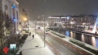 Eerste sneeuwval Helmond 2023 [upl. by Remde276]