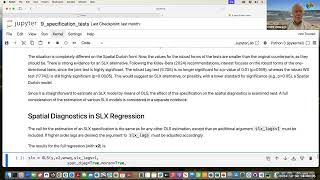 Applied Spatial Regression Analysis  Notebook Spatial Diagnostics [upl. by Latricia]