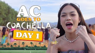 AC Bonifacio goes to Coachella Week 2 Day 1 experience [upl. by Lajes]