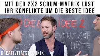 2x2 Scrum Matrix Kreativitätstechnik  Kommunikationsagentur aus München zeigt Erklärfilm [upl. by Ninetta]