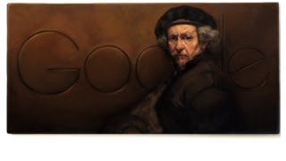 Rembrandt van Rijn  Google Doodle  Rembrandt van Rijns 407th Birthday [upl. by Eirovi]