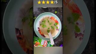 Knorr Chicken 🐔 Delite Soup 🍲 RATING 455 food instareels instantrecipe instantfoods [upl. by Acima]