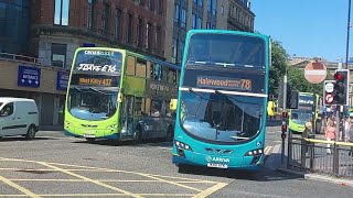 Buses in Liverpool 10082021 and Briefly 11082021 [upl. by Kcirred843]