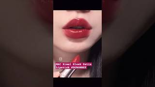 MAC Ximal Sleek Satin DUBONNET cosmetics makeuplover lips makeup makeupreview รีวิวบิวตี้ [upl. by Adlen]