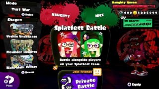 Splatoon  Splatfest 9 Naughty vs Nice [upl. by Nirel]