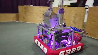 FRC Team 6329 Robot Reveal 2022 AJAX [upl. by Orlena851]