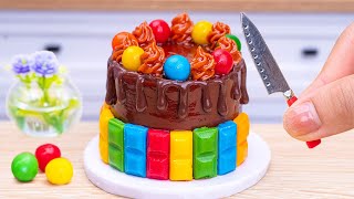 Best Miniature Chocolate Cake Decorating Ideas🔥Amazing Rainbow Cake Dessert🔥Mini Cake Video [upl. by Asinet]