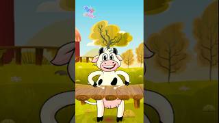 Lets Sing La Vaca Lola in Spanish Shorts SongForKids [upl. by Atiuqehc]