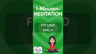 Meditation Fit und wach [upl. by Ellehcam20]