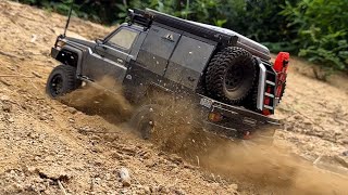 110 Scale RC4WD Trail Finder2 TOYOTA Land Cruiser Series 79 Canopy LC70 OffRoad Trail 4X4 RC Car [upl. by Shumway]