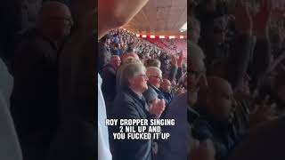 Roy Cropper singing in the Leicester end at Southampton today😄 [upl. by Henrion]