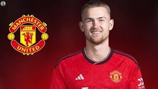 Matthijs de Ligt  Welcome to Manchester United 2024  Best Skills amp Tackles  HD [upl. by Becka]