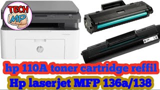 Replacing the Toner Cartridge HP Laser 135 [upl. by Anierdna696]