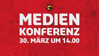 SCBMedienkonferenz vom 30 März 2022 [upl. by Luhar]