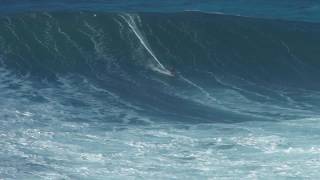 Nazare Epic Big Wave Surfing 141218 [upl. by Yklam]