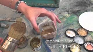 How to apply gilding wax [upl. by Enelec350]