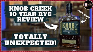 Knob Creek 10 Year Rye Review  Surprise Whiskey of the Year [upl. by Ronnica]