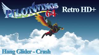 Pilotwings 64 Hang Glider  Crash Retro HD [upl. by Retsel600]