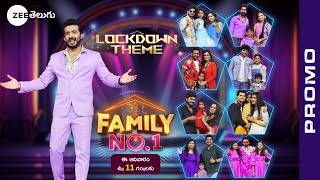 Lockdown Theme Promo  Ep 01  Family No1  This Sunday  11 AM  Zee Telugu [upl. by Lledal]