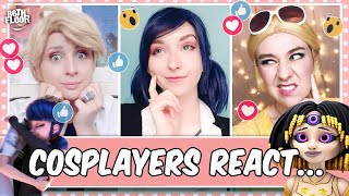 Cosplayers React to Miraculous Ladybug  quotCopycatquot [upl. by Aindrea]