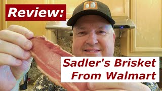 Review Sadlers Smokehouse Beef Brisket From Walmart  TVWB  virtualweberbulletcom [upl. by Naitsirt277]