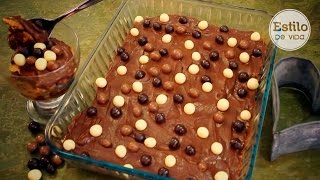 Tarta de chocolate y galletas  Tarta de la abuela [upl. by Matheson]