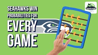 Seahawks Win Probabilities For Every 2024 Game [upl. by Emoraj458]