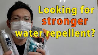 Looking for stronger water repellent Comparison of Revivex STROM and quotDANSUIquot repellant coatings [upl. by Delaine858]