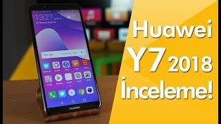 Huawei Y7 2018 inceleme  Uygun fiyatlı büyük ekranlı telefon [upl. by Ettenahs37]