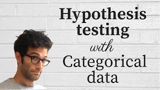 Categorical Data I Proportions testing  Z test  Chi Squared test [upl. by Michaelina42]