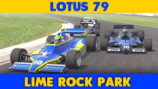 Lotus 79 at Lime Rock Park  S3 2024 iRacing [upl. by Fairfield]