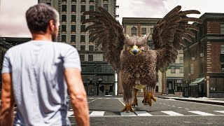 Buckbeak vs Man Epic Battle  3D Animation  Dazzling Divine [upl. by Sedaiuqlem211]